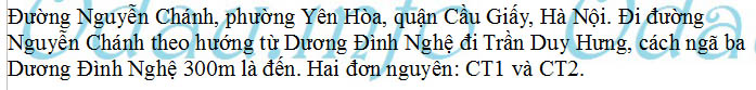 odau.info: Địa chỉ tổ hợp nhà chung cư A10 Nam Trung Yên - P. Yên Hòa