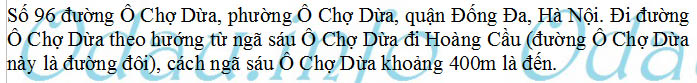 odau.info: Địa chỉ Công an phường Ô Chợ Dừa