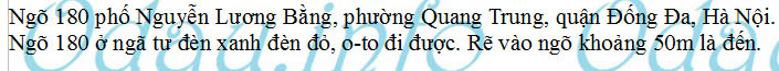 odau.info: Địa chỉ Bệnh viện Đống Đa - P. Quang Trung