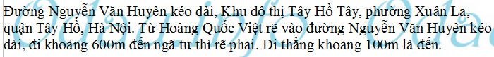 odau.info: Địa chỉ tổ hợp nhà chung cư 6Th Element - P. Xuân La