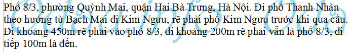 odau.info: Địa chỉ Trường mẫu giáo 8/3 8 tháng 3 - P. Quỳnh Mai