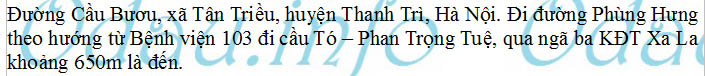 odau.info: Địa chỉ Bệnh viện 09 Sở Y tế Hà Nội - Xã Tân Triều