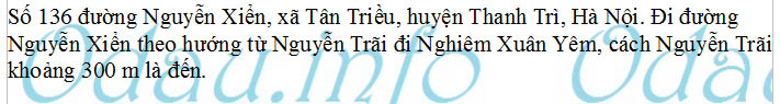 odau.info: Địa chỉ Văn Phòng Công Chứng Hà Đông - xã Tân Triều