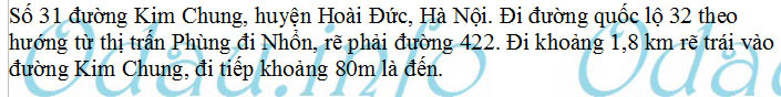 odau.info: Địa chỉ ubnd, Đảng ủy, hdnd xã Kim Chung