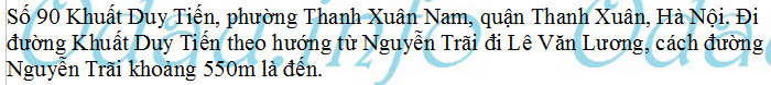 odau.info: Địa chỉ Trường Bồi dưỡng cán bộ ngân hàng - phường Thanh Xuân Nam