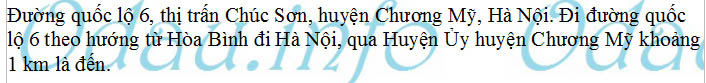 odau.info: Địa chỉ tòa nhà chung cư Dự án Lộc Ninh – Công ty CP Lộc Ninh - thị trấn Chúc Sơn