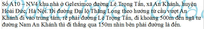 odau.info: Địa chỉ Văn Phòng thừa phát lại Hoài Đức - xã An Khánh