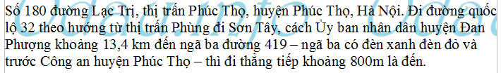 odau.info: Địa chỉ Văn Phòng Công Chứng Nguyễn Luyện - thị trấn Phúc Thọ