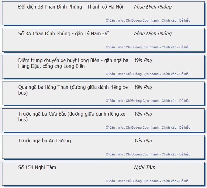 odau.info: lộ trình và tuyến phố đi qua của tuyến bus số 41 ở Hà Nội no08