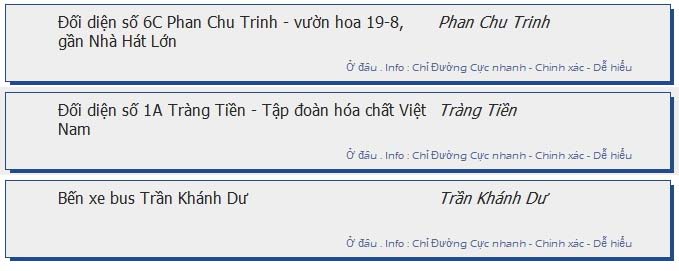 odau.info: lộ trình và tuyến phố đi qua của tuyến bus số 49 ở Hà Nội no10