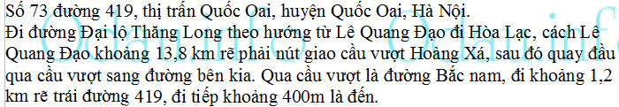 odau.info: Địa chỉ Bệnh viện đa khoa huyện Quốc Oai - thị trấn Quốc Oai