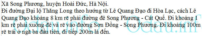 odau.info: Địa chỉ trường cấp 2 Song Phương - xã Song Phương