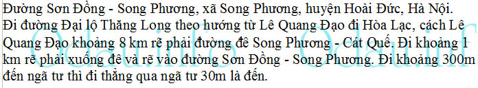 odau.info: Địa chỉ trường cấp 3 Hoài Đức C - xã Song Phương