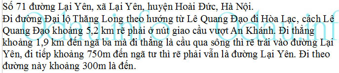 odau.info: Địa chỉ ubnd, Đảng ủy, hdnd xã Lại Yên