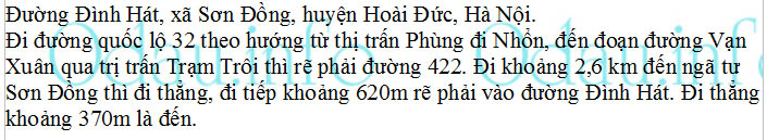 odau.info: Địa chỉ ubnd, Đảng ủy, hdnd xã Sơn Đồng