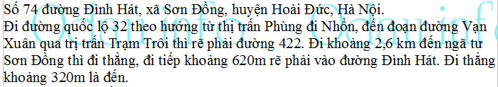 odau.info: Địa chỉ Công an xã Sơn Đồng