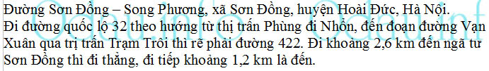 odau.info: Địa chỉ trường cấp 2 Nguyễn Văn Huyên - xã Sơn Đồng