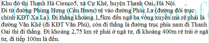 odau.info: Địa chỉ Trường cấp 1-2 Victoria Thăng Long - xã Cự Khê