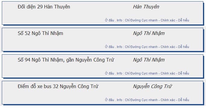 odau.info: lộ trình và tuyến phố đi qua của tuyến bus số 23 ở Hà Nội no06