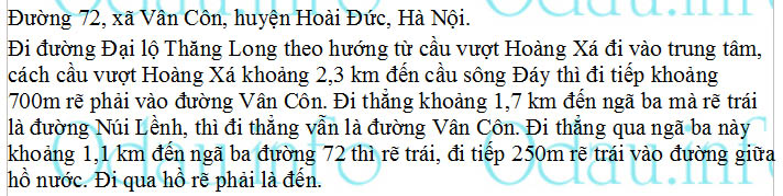 odau.info: Địa chỉ Trường mẫu giáo Vân Côn - Phương Quan - xã Vân Côn