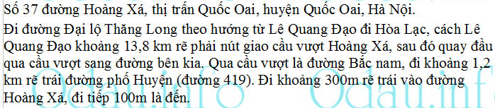 odau.info: Địa chỉ ubnd, Đảng ủy, hdnd thị trấn Quốc Oai