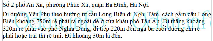 odau.info: Địa chỉ trường cấp 2 Phúc Xá - P. Phúc Xá