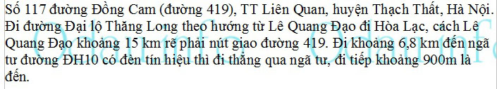 odau.info: Địa chỉ Văn Phòng Công Chứng Thạch Thất - thị trấn Liên Quan