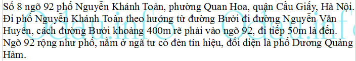 odau.info: Địa chỉ Trường mẫu giáo Quan Hoa - P. Quan Hoa