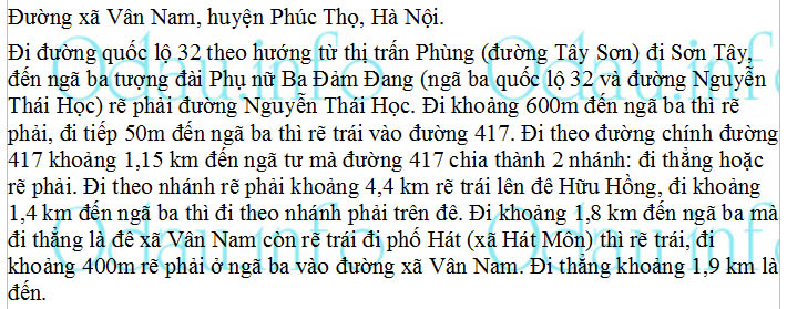 odau.info: Địa chỉ ubnd, Đảng ủy, hdnd xã Vân Nam