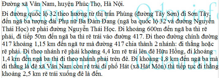 odau.info: Địa chỉ trường cấp 2 Vân Nam - xã Vân Nam