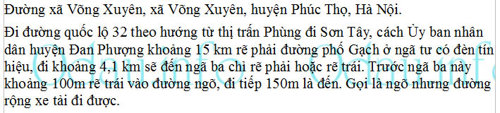 odau.info: Địa chỉ trường cấp 1 Võng Xuyên A - xã Võng Xuyên