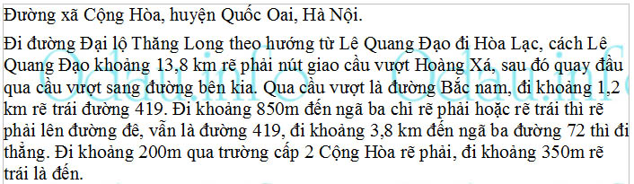 odau.info: Địa chỉ ubnd, Đảng ủy, hdnd xã Cộng Hòa