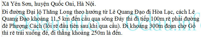 odau.info: Địa chỉ Trường mẫu giáo Yên Sơn – điểm trường Sơn Trung - xã Yên Sơn