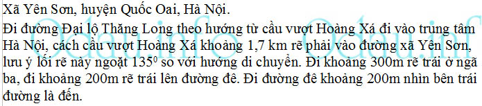 odau.info: Địa chỉ Trường mẫu giáo Yên Sơn - xã Yên Sơn