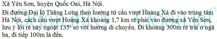 odau.info: Địa chỉ ubnd, Đảng ủy, hdnd xã Yên Sơn