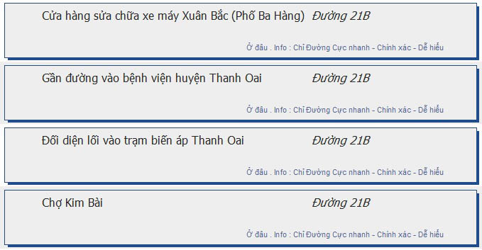 odau.info: lộ trình và tuyến phố đi qua của tuyến bus số 103A ở Hà Nội no05