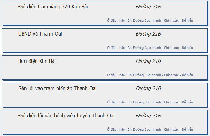 odau.info: lộ trình và tuyến phố đi qua của tuyến bus số 103A ở Hà Nội no17