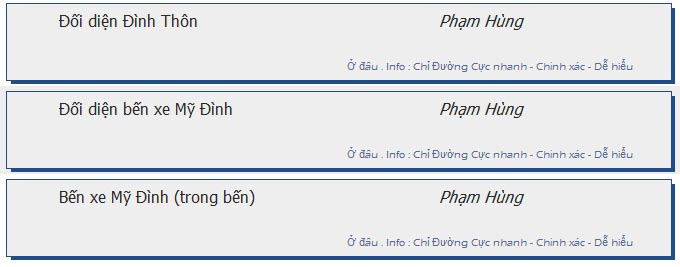odau.info: lộ trình và tuyến phố đi qua của tuyến bus số 103A ở Hà Nội no22