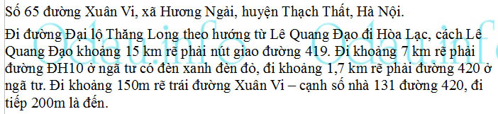 odau.info: Địa chỉ trường cấp 2 Hương Ngải - xã Hương Ngải