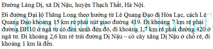 odau.info: Địa chỉ Đình chùa thôn Dị - xã Dị Nậu