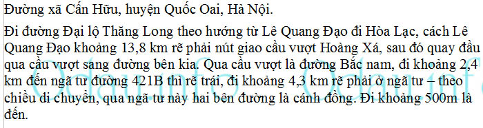 odau.info: Địa chỉ Trung Tâm Đào Tạo Công ty CP đào tạo hợp tác thương mại & dịch vụ Quốc tế Bảo Anh - xã Cấn Hữu