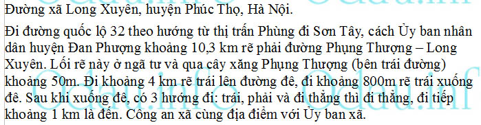 odau.info: Địa chỉ Công an xã Long Xuyên