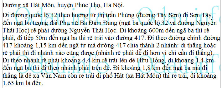 odau.info: Địa chỉ ubnd, Đảng ủy, hdnd xã Hát Môn