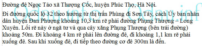 odau.info: Địa chỉ Trường mẫu giáo Thượng Cốc - xã Thượng Cốc