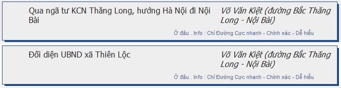odau.info: lộ trình và tuyến phố đi qua của tuyến bus số 53 B ở Hà Nội no02