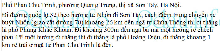 odau.info: Địa chỉ trường cấp 2 Phùng Hưng - P. Quang Trung