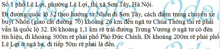 odau.info: Địa chỉ Phòng khám đa khoa Lê Lợi - P. Lê Lợi