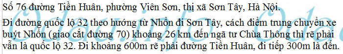 odau.info: Địa chỉ Trường mẫu giáo Viên Sơn - khu B - P. Viên Sơn