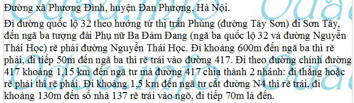 odau.info: Địa chỉ Trường mẫu giáo Phương Đình B - xã Phương Đình