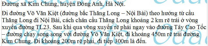 odau.info: Địa chỉ Trường liên cấp Chu Văn An - xã Kim Chung